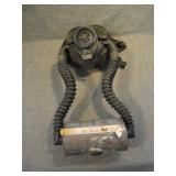 Vintage U.S. Navy WWII Gas Mask Military