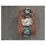 Vintage Navajo Wilbur Wauneka Turquoise Watch