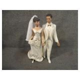 Vintage Lenox Just Married Bride & Groom Figurine