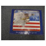 Vintage Ramon Santiago Never Again Veteran Print