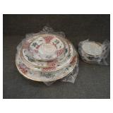 Christian Dior 5 Pcs Place Setting Chinese Flower