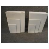 Vintage Ceramic Bookends by Kent Art Ware