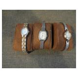 Lot of 3 Vintage Ladies Watches - Hamilton & More