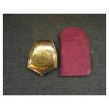 Vintage American Beauty Elgin Gold Tone Compact