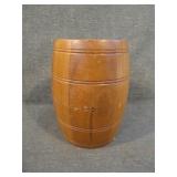 Vintage Wooden Beer Barrel Humidor