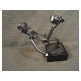 Vintage Nuts & Bolts Soccer Player Figurine