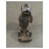 Vintage Large Blackstone Marble Carved Monkey