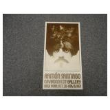 Vintage 1971 Ramon Santiago Environment Poster