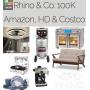 Rhino & Co: $100k from Amazon, HD, & Costco Online Auction