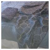 3 sets of curtains blue room darkening