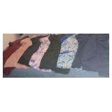 7 2xl uniform shirts tie dye