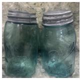 Large Glass Mason Jar Lot Vintage