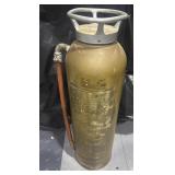 Antique Fire Extinguisher Brass or Copper