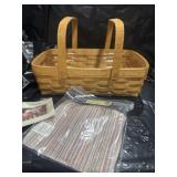 Longaberger Gathering Basket and Liner