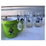Vintage 1979 Mc Donald's SuperBowl XIII glasses