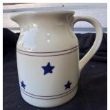 Longaberger Stars n Strips Pitcher