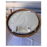 Longaberger Basket with NEW protector set 13' Bowl