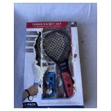 Wii style tennis racket set