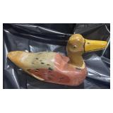 Hand made carved wooden Duck