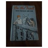 On The Trail Children's Book Vintage