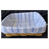 Longaberger 8X8 Classic Solutions Basket w/h Liner