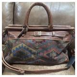 Vintage Capezio Leather Navajo Bag - New Condition