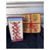 New Xmas Cracker Barrel Candle Holder Lot