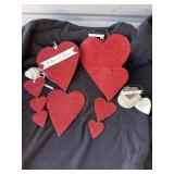 Valentine Hanging Ornament Lot