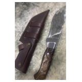 Hand Made Fixed Blade Hunting Knife buschcraft
