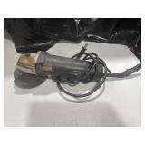 Grinder with wire brush on