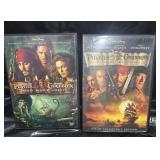 Pirates of The Caribbean DVD Lot