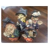Witch Resin Figurine Lot