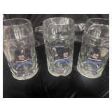 Weihenstephan Heavy German dimpled beer mug lot