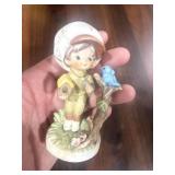 Lefton Figurine flower broken