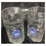 Weihenstephan Heavy German dimpled beer mug lot