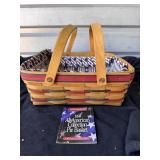 Longaberger Pie Basket Americana Lining