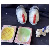 turkey salt n pepper shaker lot