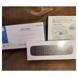 USB Hub, remote etc