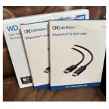 Cables and WD Elements