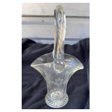 Cambridge Glass Crystal Etched Glass Vase