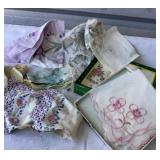 vintage hankerchief lot