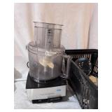 Food processor with attachments