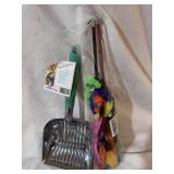 Scoop For kitty Litter, Cat Feather Toy