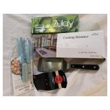 Skimmer, Squeezer, Can opener, Spatula