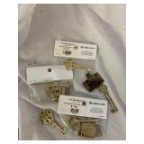 Brass Keys and locks
