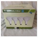 4 Dimmable BR40 LED spotlights