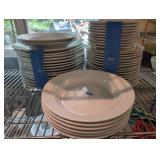 White plate set