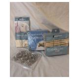 Clothepins and curtain rings