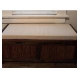 Bench around 40' wide with built in drawers