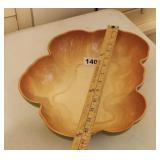 Irregular bowl platter maybe studio pottery